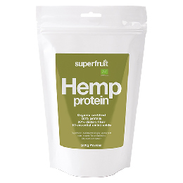 Hamp protein pulver (hemp  powder) Superfruit 500 g