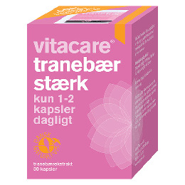 Tranebær stærk VitaCare 30 kap
